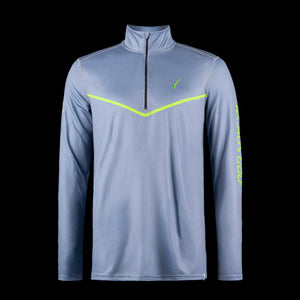 Repreve pullover grey front view